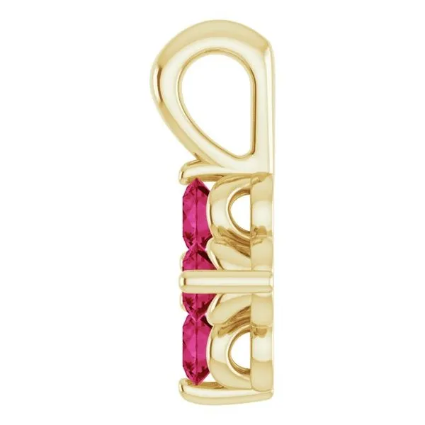 Youth Birthstone Pendant Image 3 Hopman Jewelers Elkhart, IN