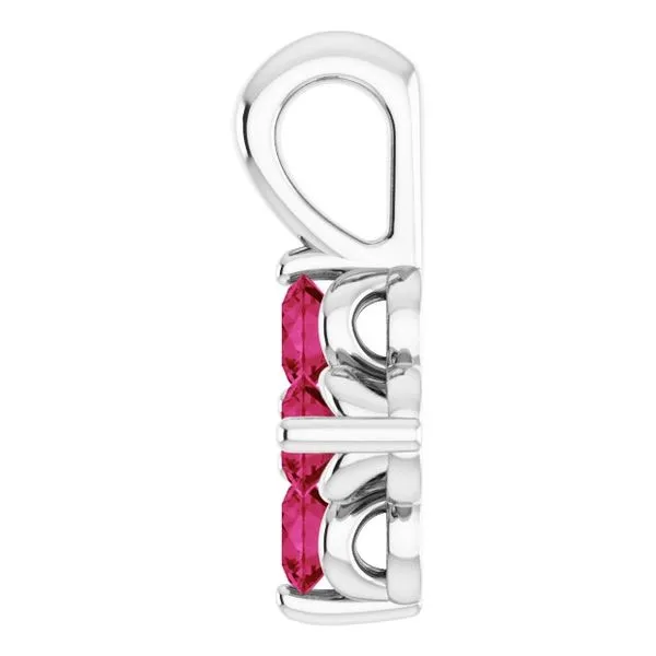 Youth Birthstone Pendant Image 3 Rasmussen Jewelers Spanish Fork, UT