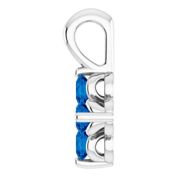 Youth Birthstone Pendant Image 3 M. J. Thomas Jewelers, Ltd. Stratford, CT