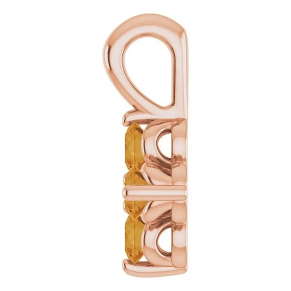 Youth Birthstone Pendant Image 3 J. Meredith Jewelers Delafield, WI