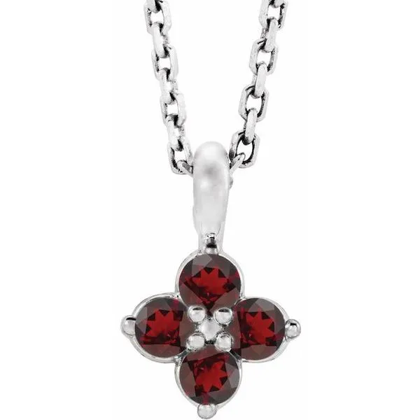 Youth Birthstone Necklace Hopman Jewelers Elkhart, IN
