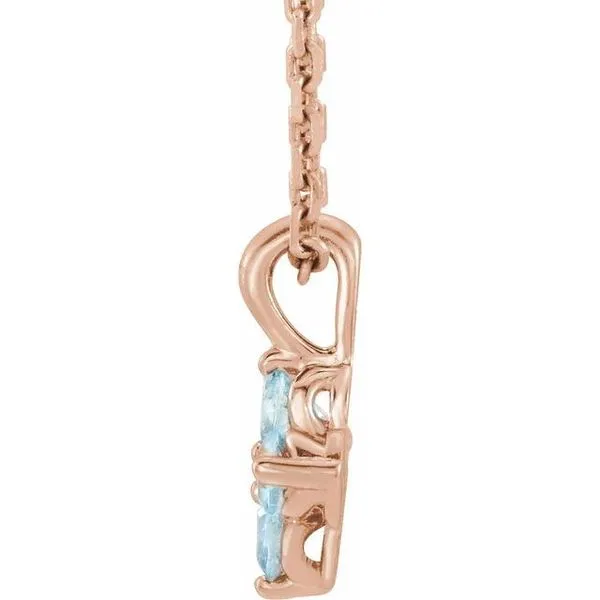 Youth Birthstone Necklace Image 2 Smith Jewelers Franklin, VA