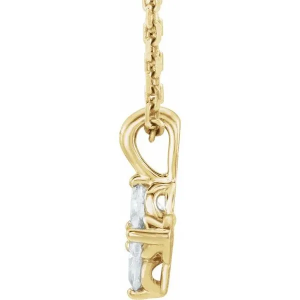 Youth Birthstone Necklace Image 2 Becky Beck's Jewelry DeKalb, IL