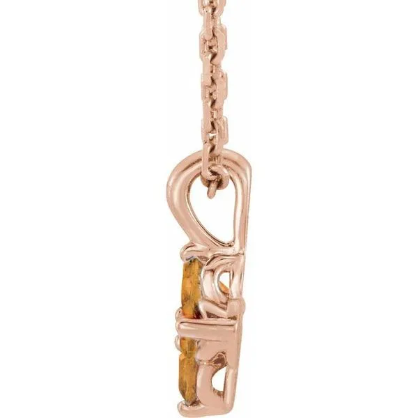 Youth Birthstone Necklace Image 2 Linwood Custom Jewelers Linwood, NJ