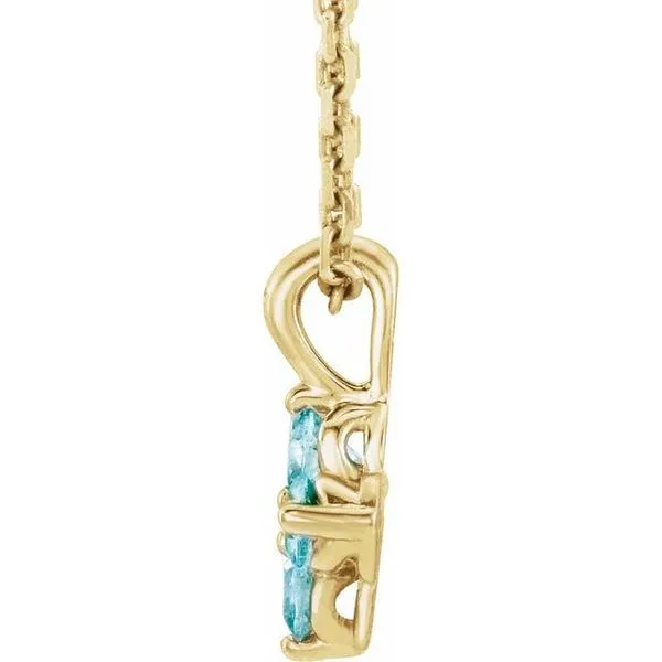 Youth Birthstone Necklace Image 2 Hopman Jewelers Elkhart, IN