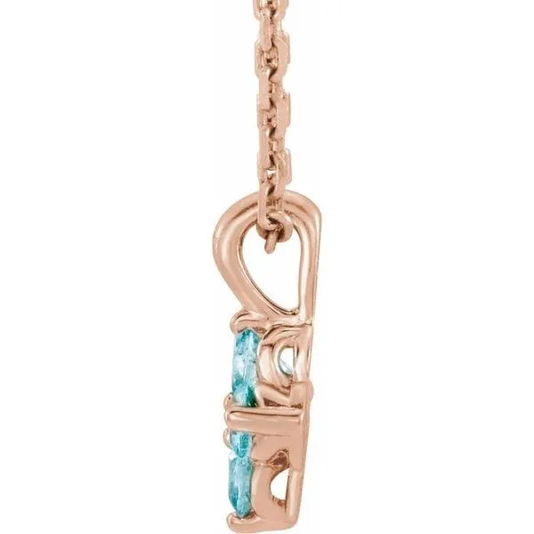 Youth Birthstone Necklace Image 2 Arnold's Jewelry and Gifts Logansport, IN