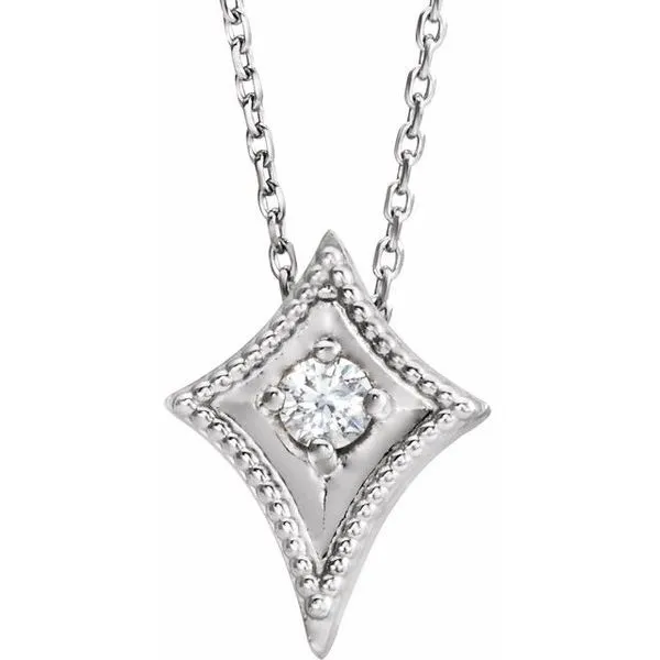 Solitaire Necklace Rasmussen Jewelers Spanish Fork, UT