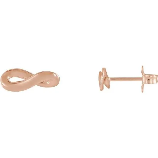 Infinity-Inspired Earrings Scirto's Jewelry Lockport, NY