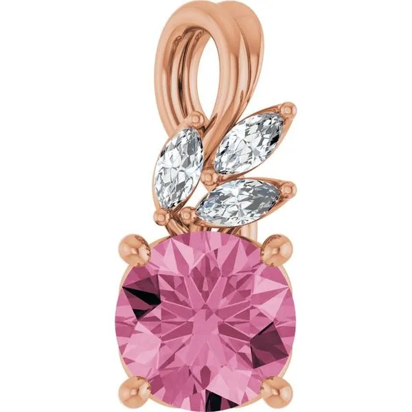 Accented Floral Pendant Michael's Jewelry North Wilkesboro, NC