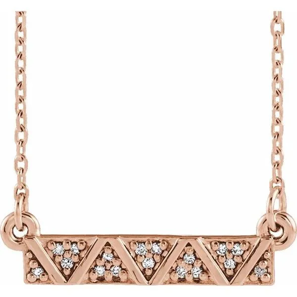 Geometric Bar Necklace Rasmussen Jewelers Spanish Fork, UT
