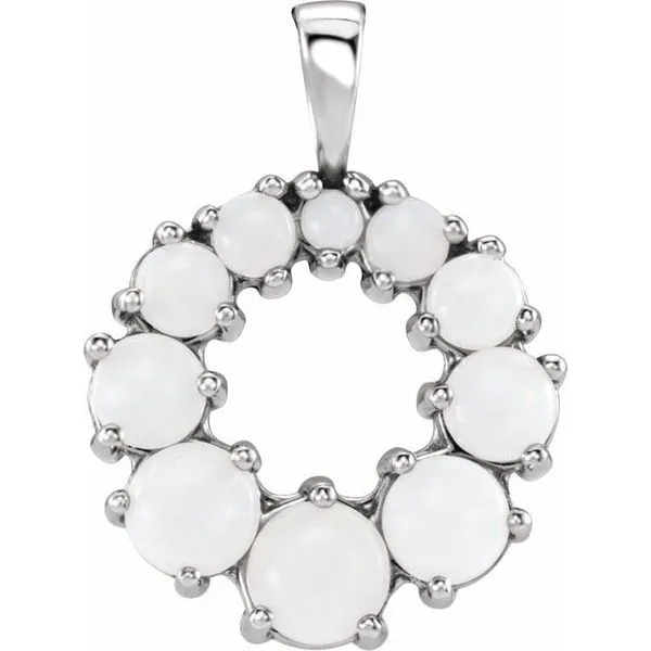 Halo-Style Pendant Scirto's Jewelry Lockport, NY