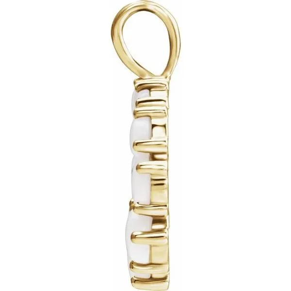 Halo-Style Pendant Image 2 D'Errico Jewelry Scarsdale, NY