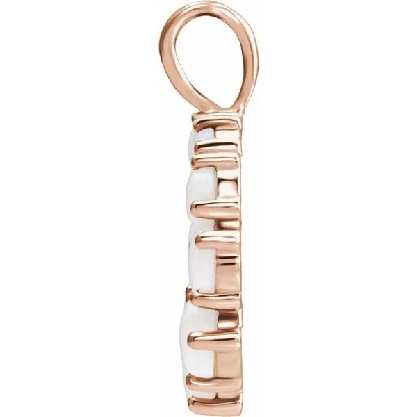 Halo-Style Pendant Image 2 Hopman Jewelers Elkhart, IN