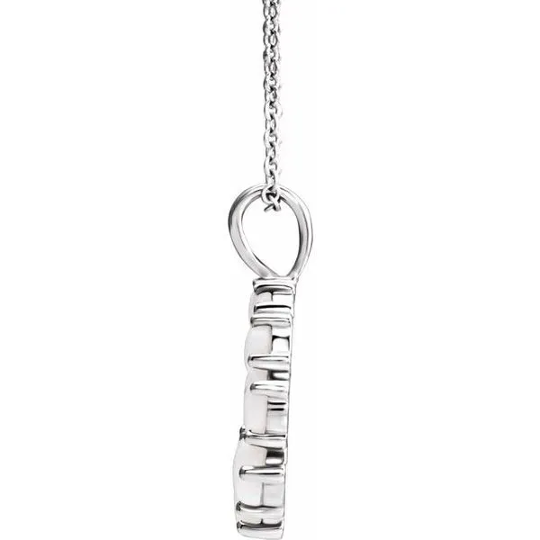 Halo-Style Necklace Image 2 D'Errico Jewelry Scarsdale, NY