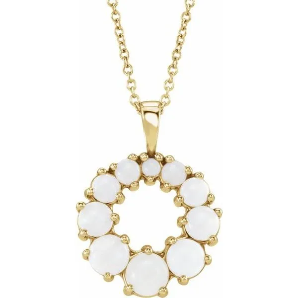 Halo-Style Necklace Becky Beck's Jewelry DeKalb, IL