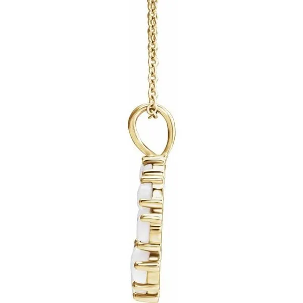 Halo-Style Necklace Image 2 Becky Beck's Jewelry DeKalb, IL