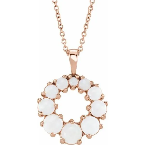 Halo-Style Necklace Becky Beck's Jewelry DeKalb, IL