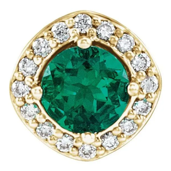 Halo-Style Pendant Woelk's House of Diamonds Russell, KS