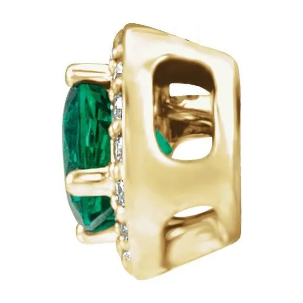 Halo-Style Pendant Image 2 Woelk's House of Diamonds Russell, KS