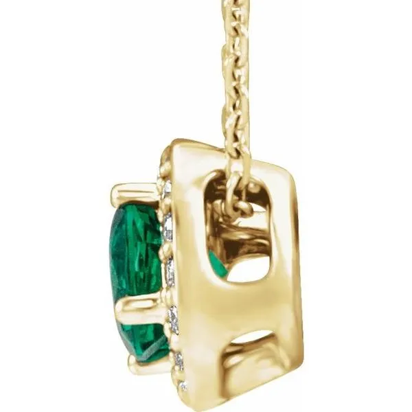 Halo-Style Necklace Image 2 G.G. Gems, Inc. Scottsdale, AZ