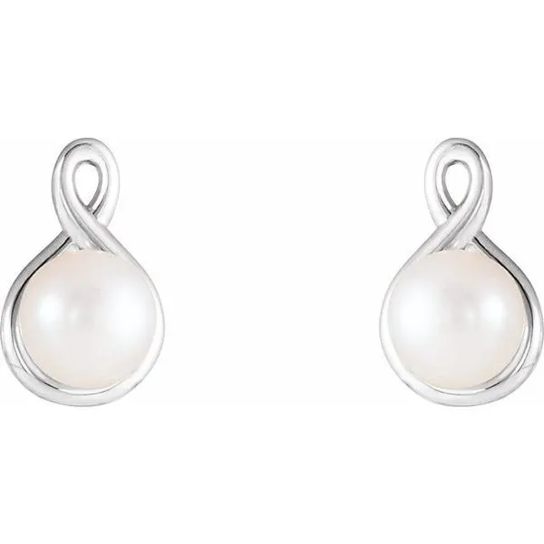 Pearl Earrings Image 2 Scirto's Jewelry Lockport, NY