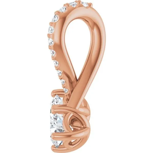 Two-Stone Pendant Image 5 Arnold's Jewelry and Gifts Logansport, IN