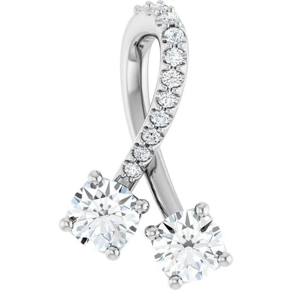 Two-Stone Pendant Hart's Jewelers Grants Pass, OR