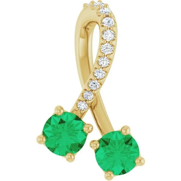 Two-Stone Pendant Rick's Jewelers California, MD