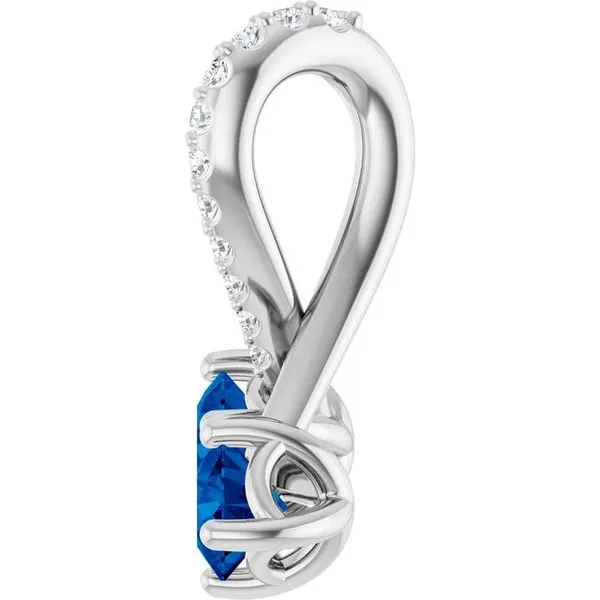 Two-Stone Pendant Image 3 Scirto's Jewelry Lockport, NY