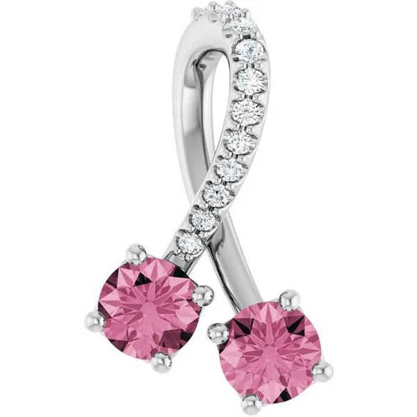 Two-Stone Pendant Rick's Jewelers California, MD