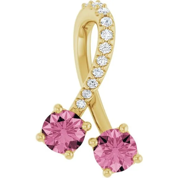 Two-Stone Pendant Scirto's Jewelry Lockport, NY