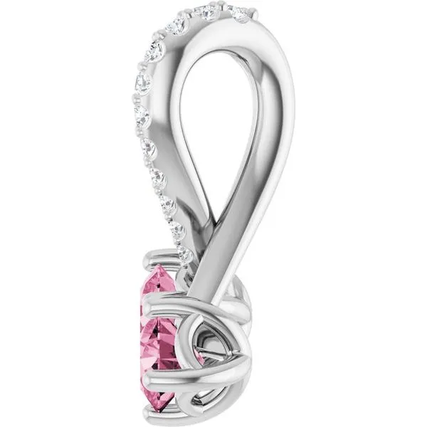 Two-Stone Pendant Image 3 Arnold's Jewelry and Gifts Logansport, IN