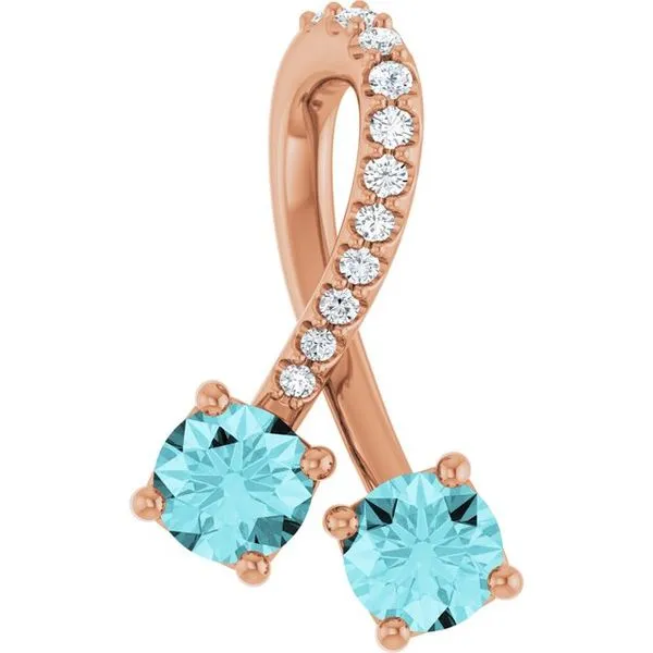 Two-Stone Pendant Rasmussen Jewelers Spanish Fork, UT