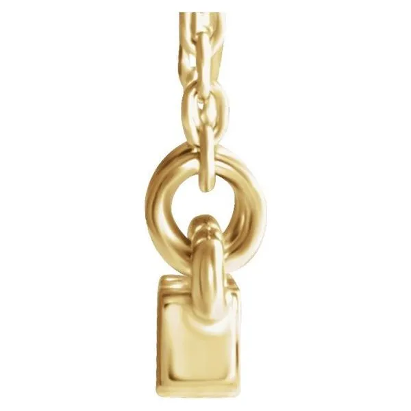 Accented Bar Necklace Image 2 Scirto's Jewelry Lockport, NY