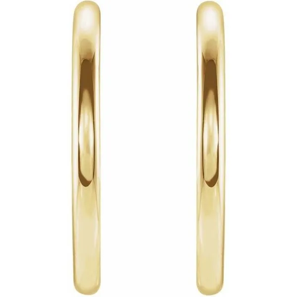 Vintage-Inspired Hoop Earrings Image 2 Long Jewelers Chesapeake, VA