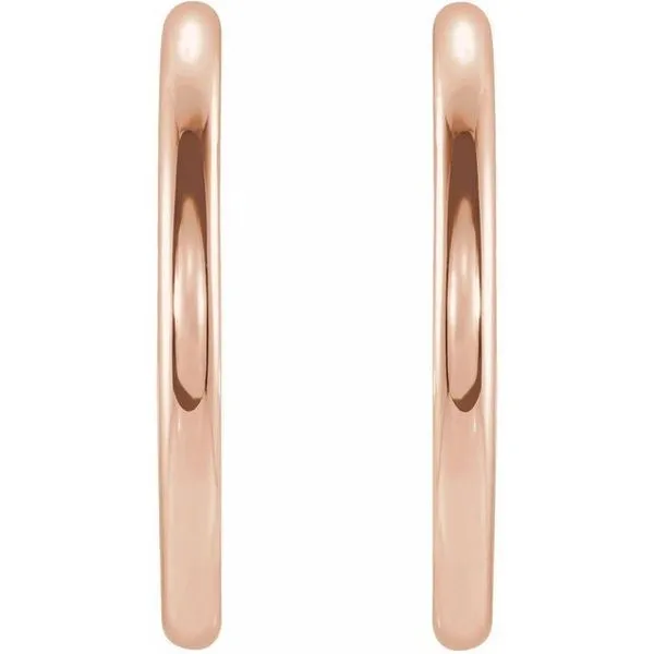 Vintage-Inspired Hoop Earrings Image 2 Woelk's House of Diamonds Russell, KS