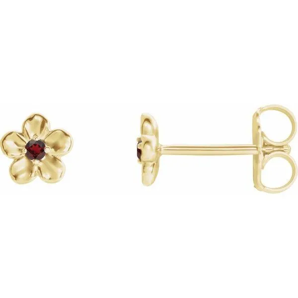 Youth Flower Earrings Scirto's Jewelry Lockport, NY