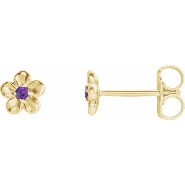 Youth Flower Earrings D'Errico Jewelry Scarsdale, NY