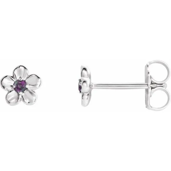 Youth Flower Earrings Hopman Jewelers Elkhart, IN