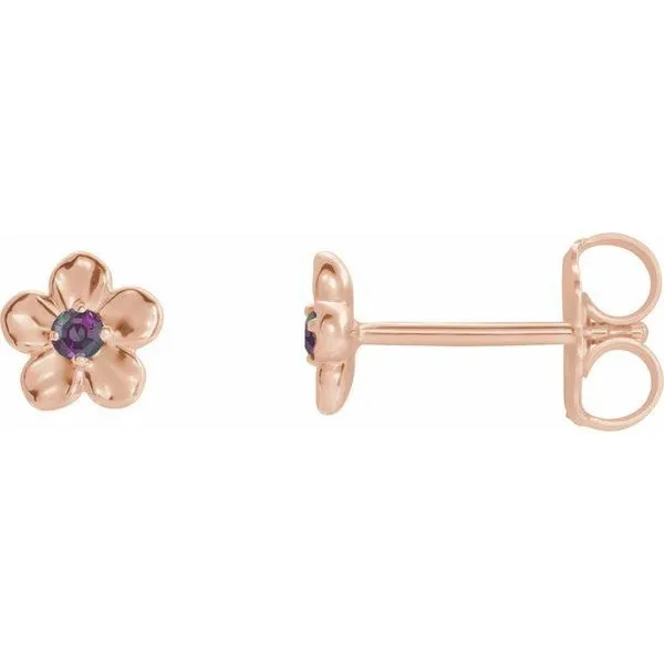 Youth Flower Earrings Long Jewelers Chesapeake, VA