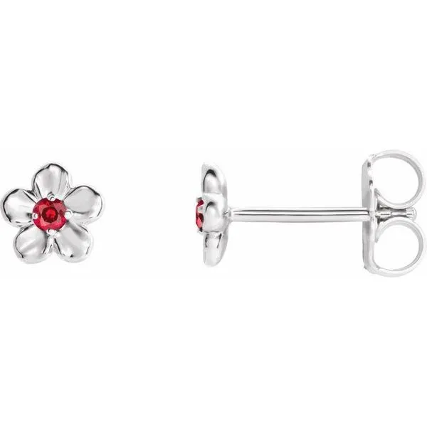 Youth Flower Earrings Scirto's Jewelry Lockport, NY
