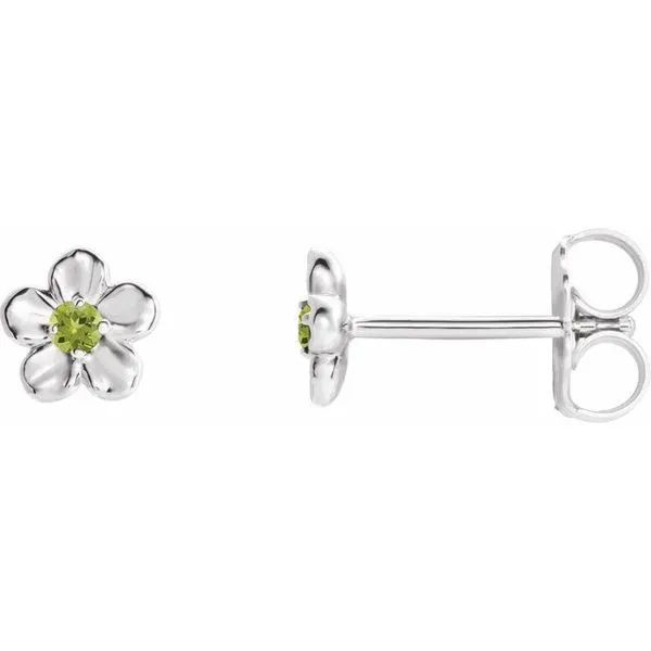 Youth Flower Earrings J. Meredith Jewelers Delafield, WI