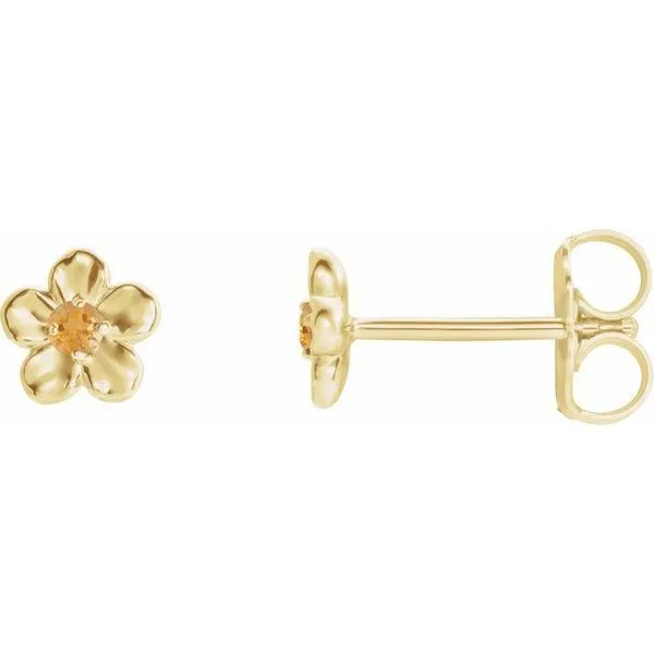 Youth Flower Earrings Scirto's Jewelry Lockport, NY