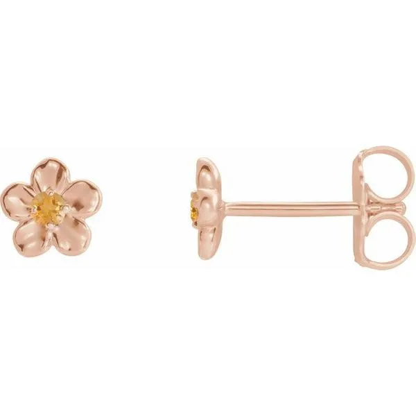 Youth Flower Earrings Hopman Jewelers Elkhart, IN