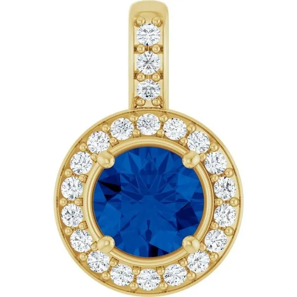 Halo-Style Pendant Rick's Jewelers California, MD