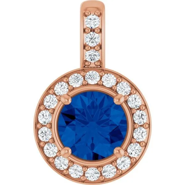 Halo-Style Pendant Hopman Jewelers Elkhart, IN