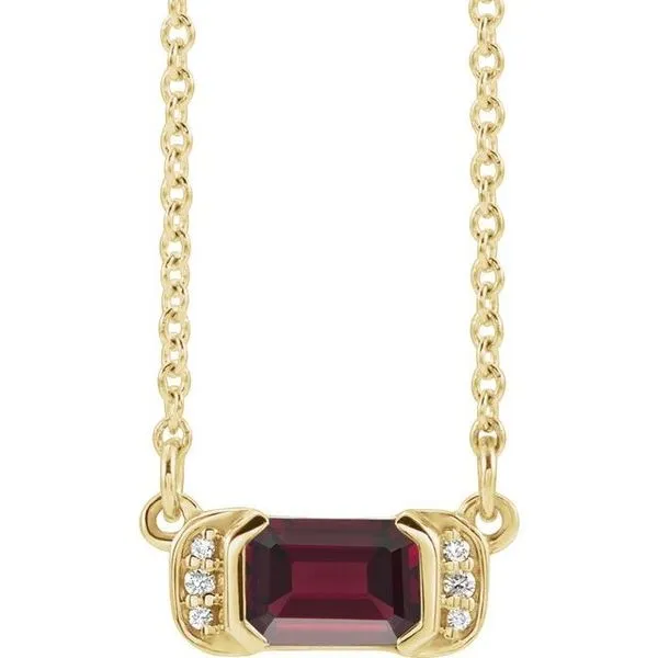 Accented Bar Necklace Rasmussen Jewelers Spanish Fork, UT