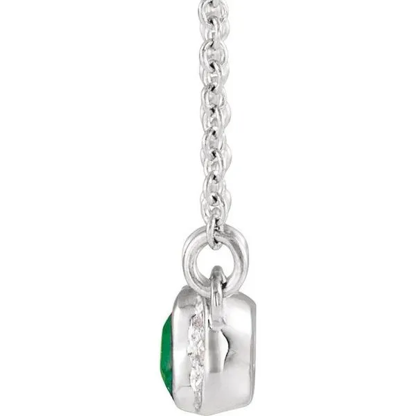 Accented Bar Necklace Image 2 Rasmussen Jewelers Spanish Fork, UT