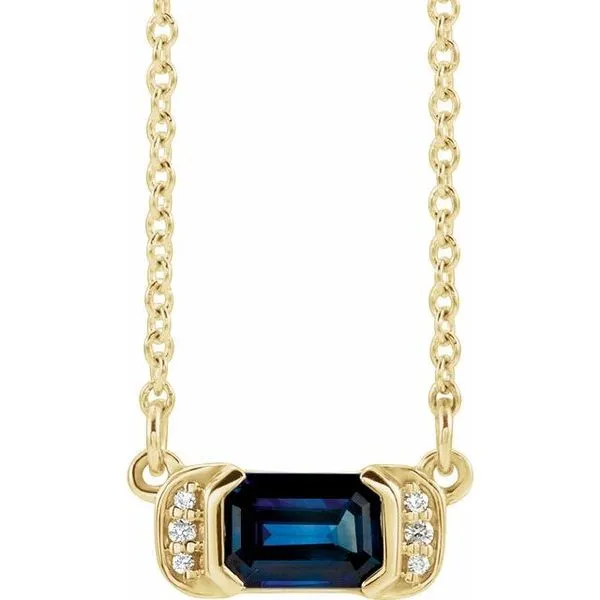 Accented Bar Necklace McCoy Jewelers Bartlesville, OK