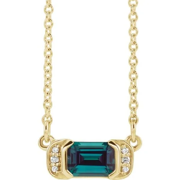 Accented Bar Necklace Michael's Jewelry North Wilkesboro, NC